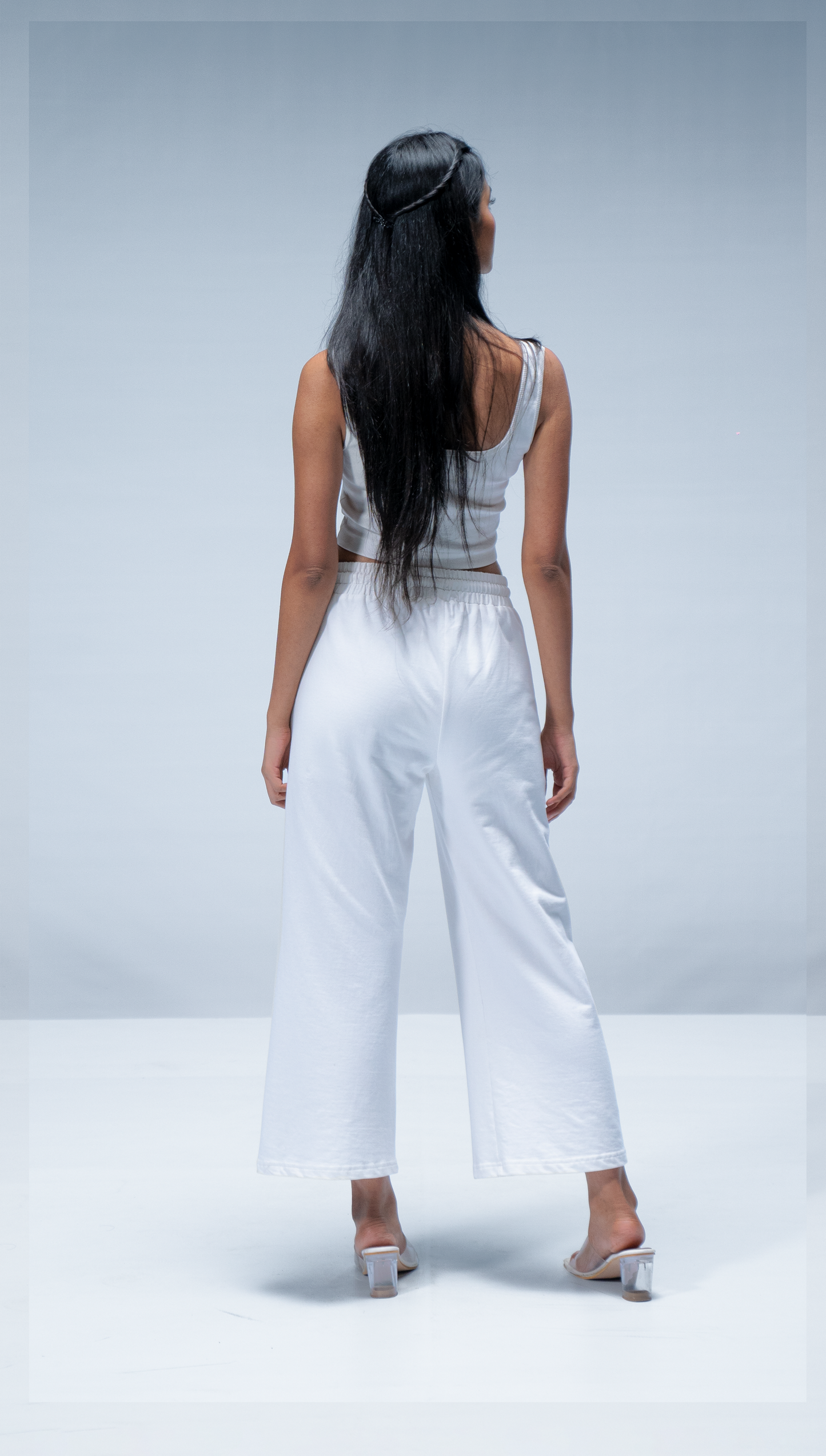 Wide-Leg Sweatpants