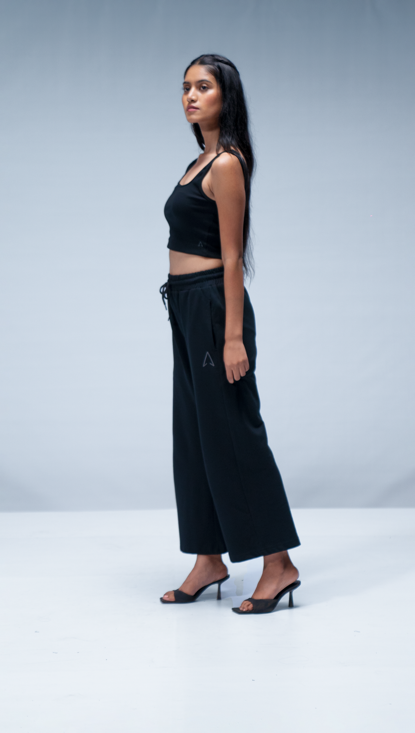 Wide-Leg Sweatpants