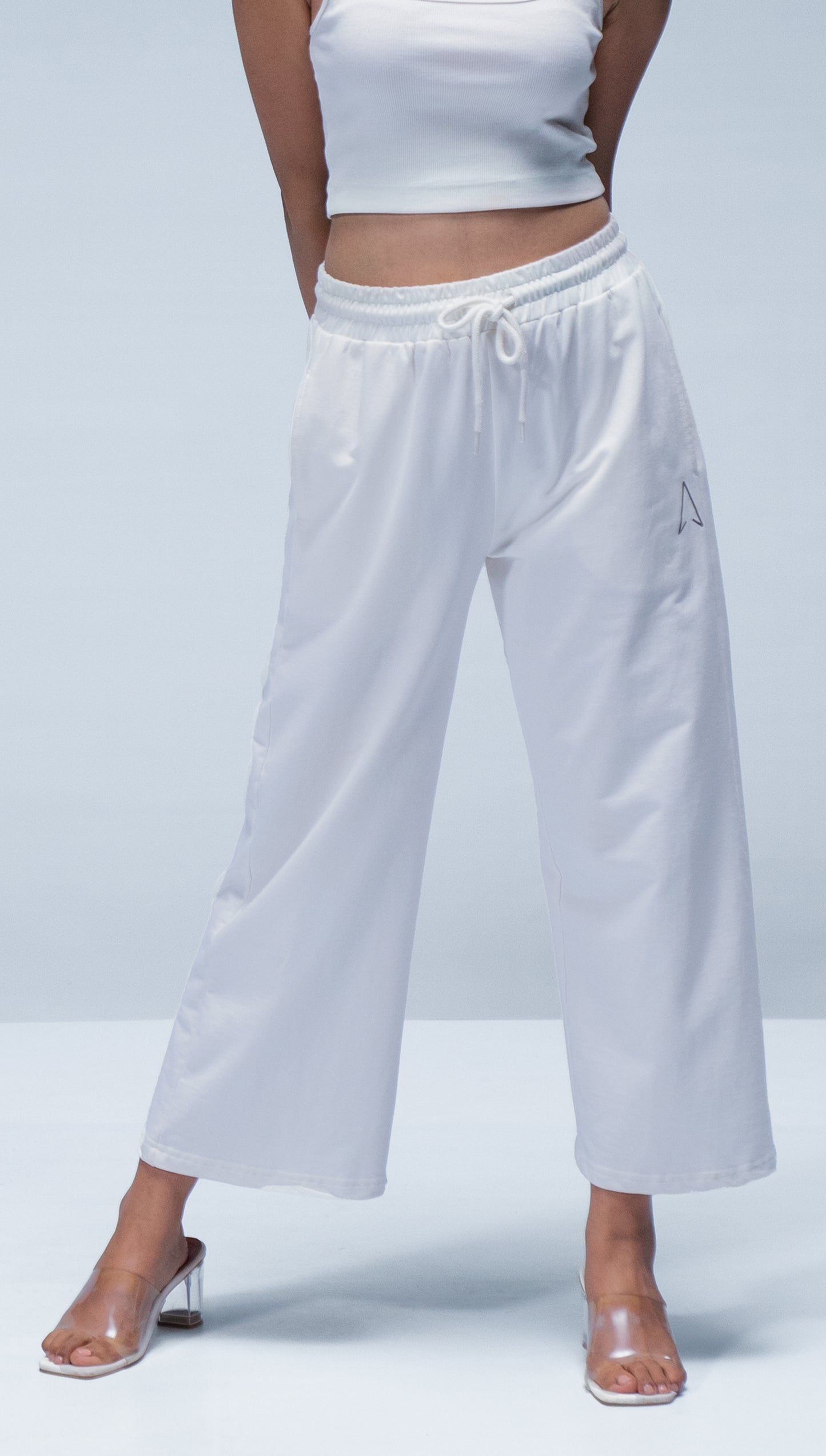 Wide-Leg Sweatpants